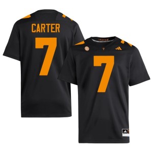 Arion Carter Men College Football UT Volunteers High School #7 Black Jersey 402144-675