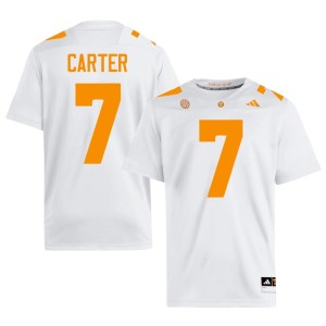 Arion Carter College Football #7 Mens Limited White University Of Tennessee Jersey 163701-125