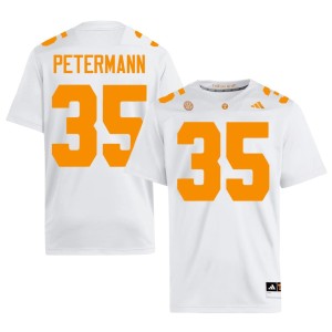 Ben Petermann College Football Player Mens Tenn White #35 Jerseys 823214-948