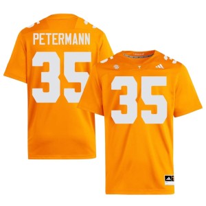 Ben Petermann Orange Tennessee Stitched College Football Mens #35 Jerseys 595691-761