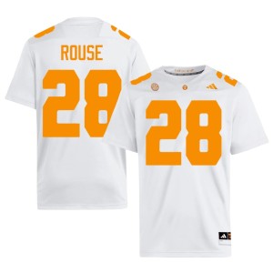 Brayden Rouse 2026-27 #28 College Football White Men Tennessee Vols Jerseys 270956-233