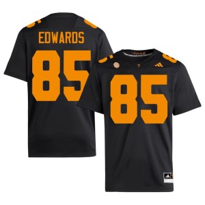 CJ Edwards #85 NCAA The Varsity Men Black College Football Jerseys 560039-292