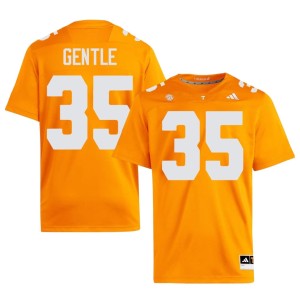 Carson Gentle Stitched Orange Volunteers Men #35 College Football Jerseys 678252-137