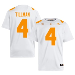 Cedric Tillman White #4 Men's Limited UT Volunteers College Football Jerseys 318093-376