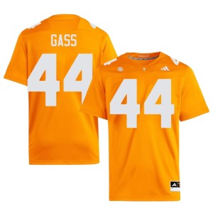 Christian Gass College Football Replica Orange The Tennesseans Mens #44 Jersey 816814-930