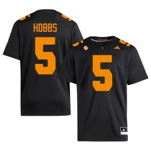Daevin Hobbs College Football Men #5 Black 2026-27 The Tennesseans Jerseys 140658-118