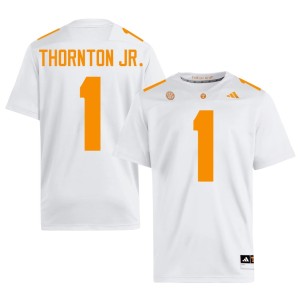 Dont'e Thornton Jr. College Football White Game Tennessee Vols #1 Men's Jersey 442436-189