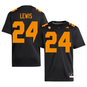Dylan Lewis Tennessee College Football Mens #24 Black Game Jerseys 836279-962