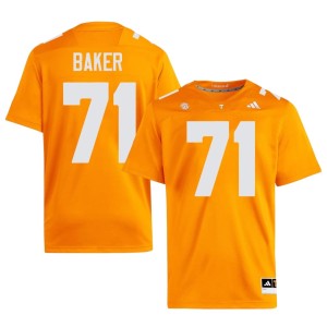 Ed Baker #71 Men Player Orange College Football Tennessee Vols Jerseys 671911-808