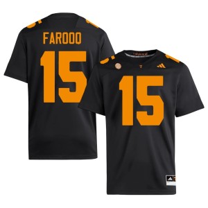 Edrees Farooq Black Men UT Vols University College Football #15 Jerseys 410026-536