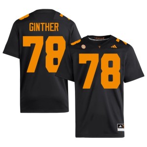 Gage Ginther College Football #78 Mens UT Volunteers 2026-27 Black Jersey 195630-667