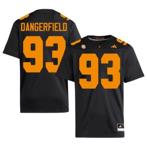 Grady Dangerfield #93 Men College Football Tenn Black High School Jerseys 370243-842