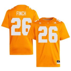 JJ Finch College Football Mens Orange Tennessee High School #26 Jersey 376157-741
