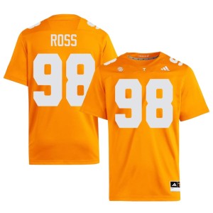 Jackson Ross Volunteers #98 Stitched College Football Orange Men Jersey 670096-994