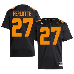 Jadon Perlotte #27 College Football Big Orange Black Mens Game Jerseys 587428-725