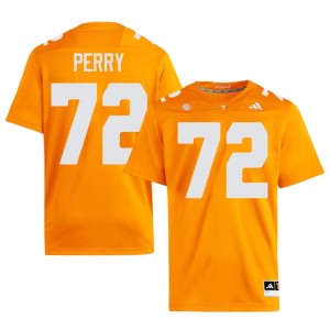 Jesse Perry College Football Orange Tenn #72 Player Mens Jerseys 751898-416