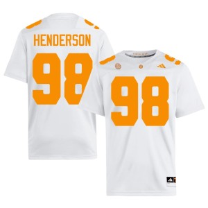 John Henderson The Volunteer State College Football Alumni White Men's #98 Jersey 677854-913