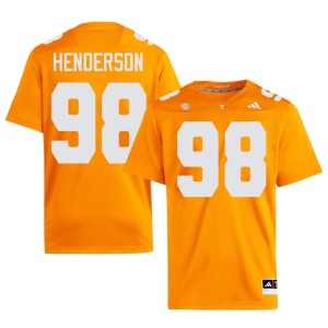 John Henderson 2026 Men Orange Volunteers #98 College Football Jerseys 133027-730