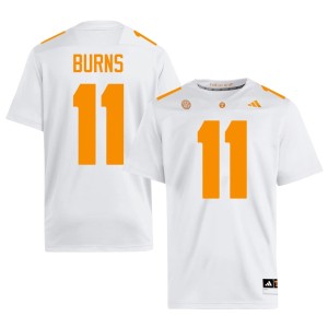 Jordan Burns #11 White College Football Men's High School TN Vols Jerseys 642848-417