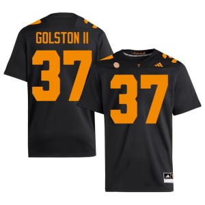 Kedric Golston II Mens #37 Tenn Black Official College Football Jerseys 745176-455