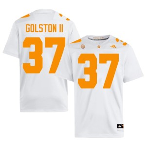 Kedric Golston II White #37 College Football NCAA UT Volunteers Men Jersey 973839-778