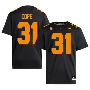 Lane Cope College Football #31 Black Big Orange Men's Replica Jerseys 770968-941