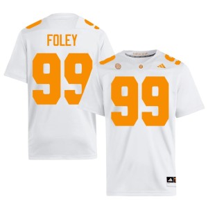 Logan Foley #99 Big Orange White College Football 2026 Men's Jersey 825094-843