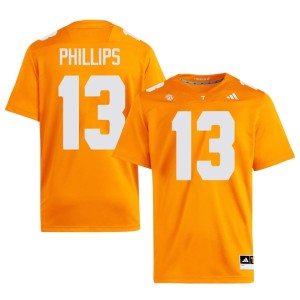 Mason Phillips Tenn Vols Men 2026 Orange College Football #13 Jersey 342740-940