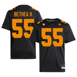 Mike Bethea II #55 College Football Black Mens Embroidery Big Orange Jerseys 628764-876