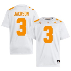 Radarious Jackson TN Vols White #3 College Football Replica Men's Jersey 815846-208
