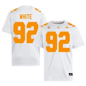 Reggie White College Football #92 White Embroidery Men TN Volunteers Jerseys 246927-561
