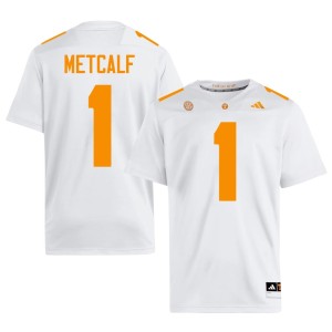 TJ Metcalf Tennessee College Football White Men's #1 Alumni Jerseys 766800-808