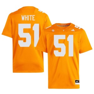 TJ White Men College Football #51 The Tennesseans Orange 2026 Jersey 415991-420