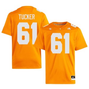 Willis Tucker College Football Tenn Vols Orange Men #61 Limited Jerseys 163624-238