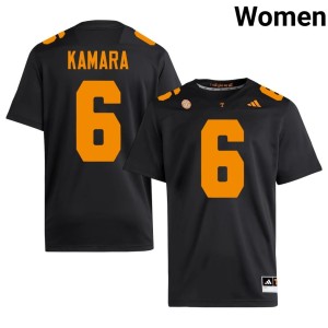 Alvin Kamara Black #6 Womens Limited TN College Football Jersey 567833-160