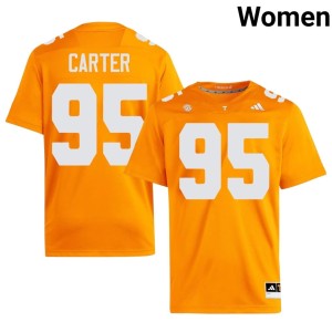Breeze Carter Tenn Womens 2026 College Football #95 Orange Jerseys 634302-631