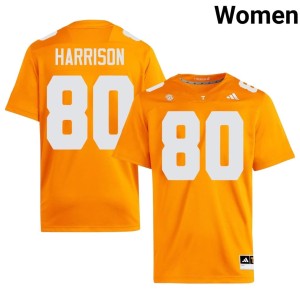 Cole Harrison The Varsity Women's #80 College Football Orange Alumni Jersey 181394-751