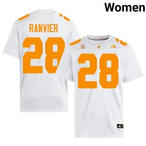 Cooper Ranvier White Big Orange College Football Womens 2026 #28 Jerseys 511444-437