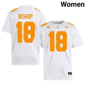 DeSean Bishop College Football The Volunteer State High School #18 Women's White Jersey 546496-372