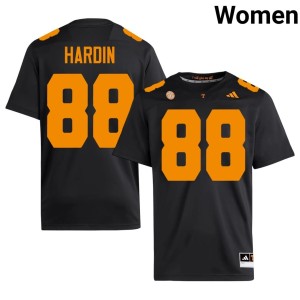 Deon Hardin Black College Football Tennessee #88 Women Stitched Jerseys 245628-726
