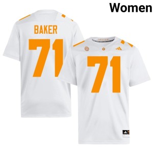 Ed Baker Women White The Volunteer State #71 Limited College Football Jersey 631768-595