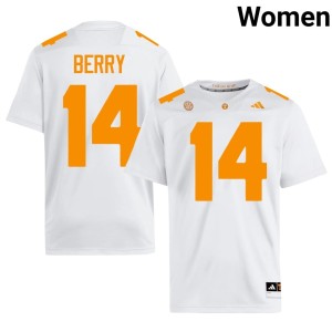 Eric Berry Tennessee Volunteers #14 College Football Womens White Player Jerseys 511912-946