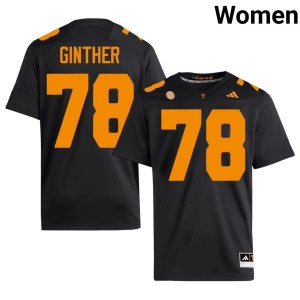 Gage Ginther #78 The Volunteer State Women Black Replica College Football Jersey 482086-736