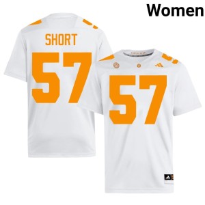 Grier Short UTK #57 Official College Football Womens White Jerseys 849646-367