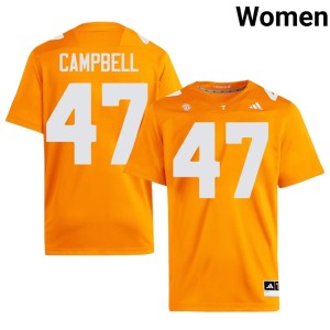 Isaiah Campbell #47 Women Orange College Football Alumni Tenn Jerseys 389081-790