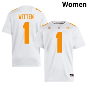 Jason Witten White College Football High School Big Orange #1 Women Jersey 723826-683