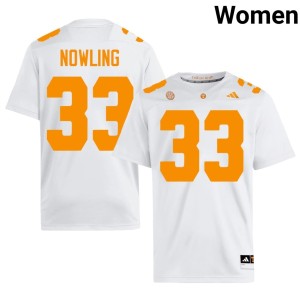 Jordan Norman #33 College Football White Alumni Womens Big Orange Jerseys 668596-197