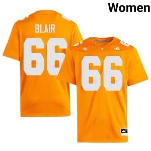 Kamari Blair Womens Tennessee Volunteers Orange #66 Alumni College Football Jerseys 410174-871