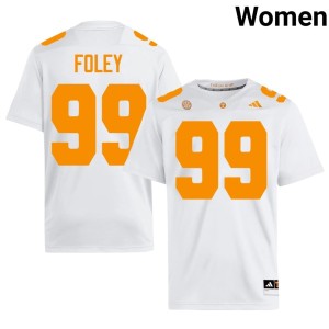Logan Foley #99 Women Player College Football White Tennessee Vols Jersey 212093-381