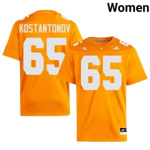 Michael Kostantonov Tenn Orange #65 College Football Womens 2026-27 Jerseys 144039-238